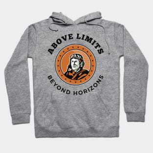 Above Limits : Beyond Horizons Aviation Light Hoodie